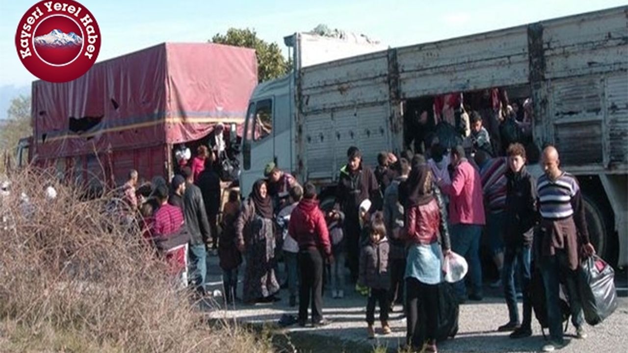 Yurda Kaçak Giren 44 Göçmen Yakalandı