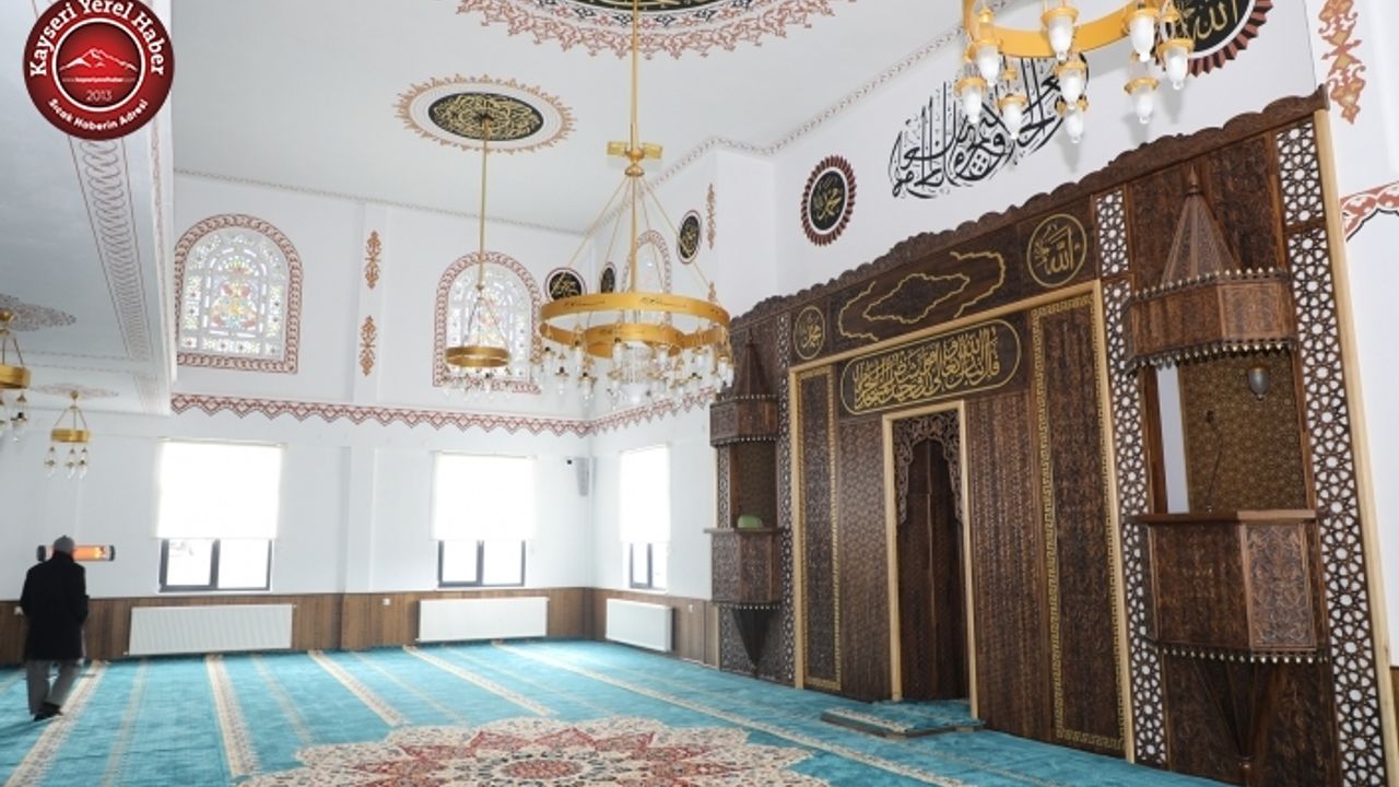 Talas Bayram Kılıç Camii Açılıyor