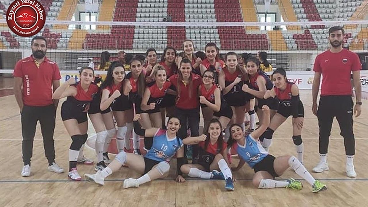 Kayseri KASK Akademi Voleybol 2. Lig’e Yükseldi