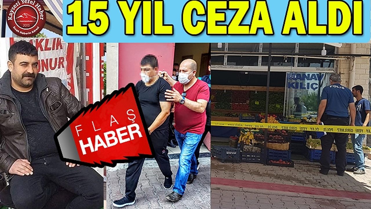 Eski Ortağını Öldüren Sanık 15 Yıl Ceza Aldı