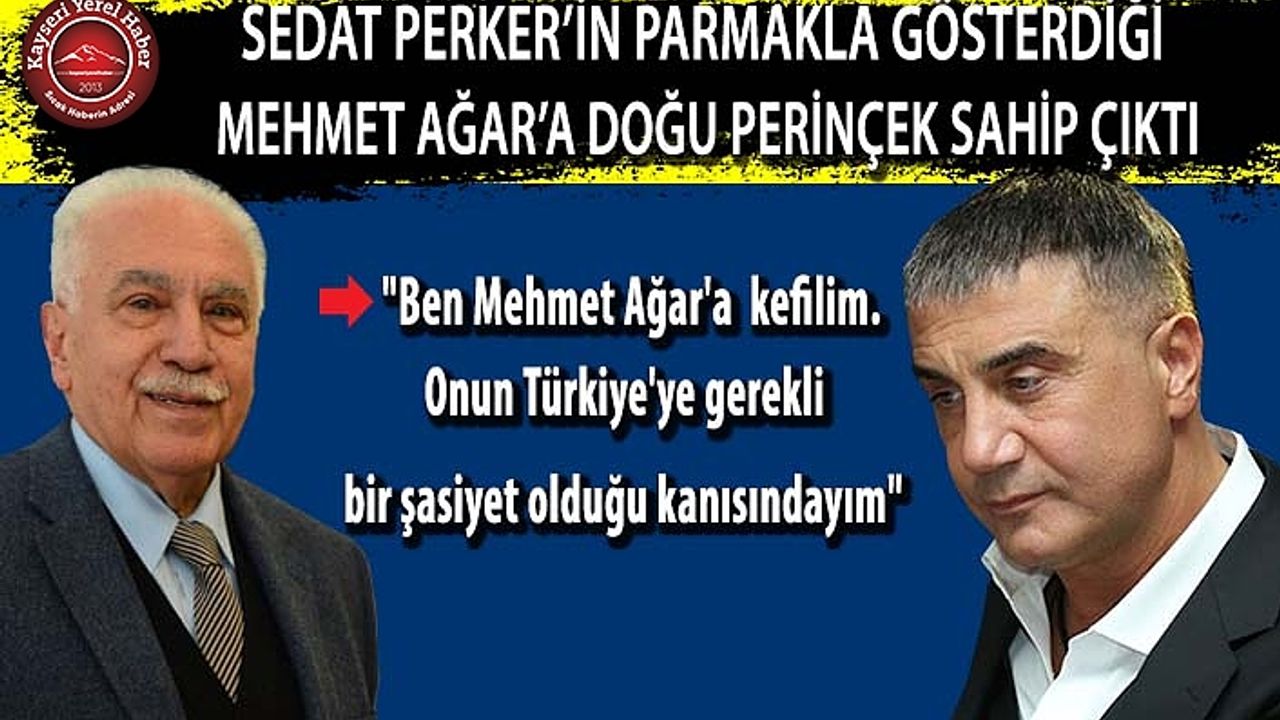 Doğu Perinçek Mehmet Ağar'ı Savundu: “Ben Mehmet Ağar'a kefilim”