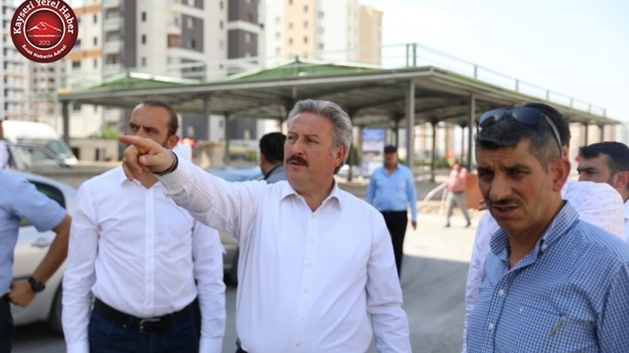 ESNAF TOKİ BÖLGESİ’NE HİZMET ATAĞI DEVAM EDİYOR