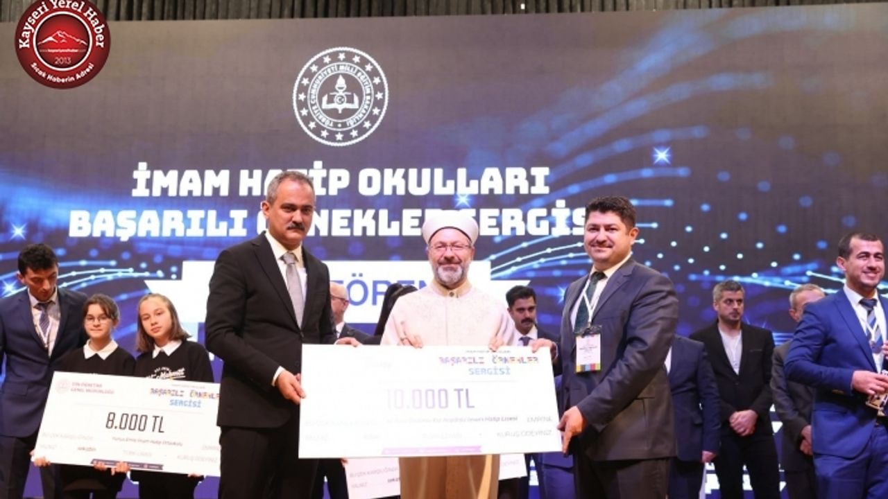 Ali Rıza Özderici Lisesi Türkiye Birincisi Oldu