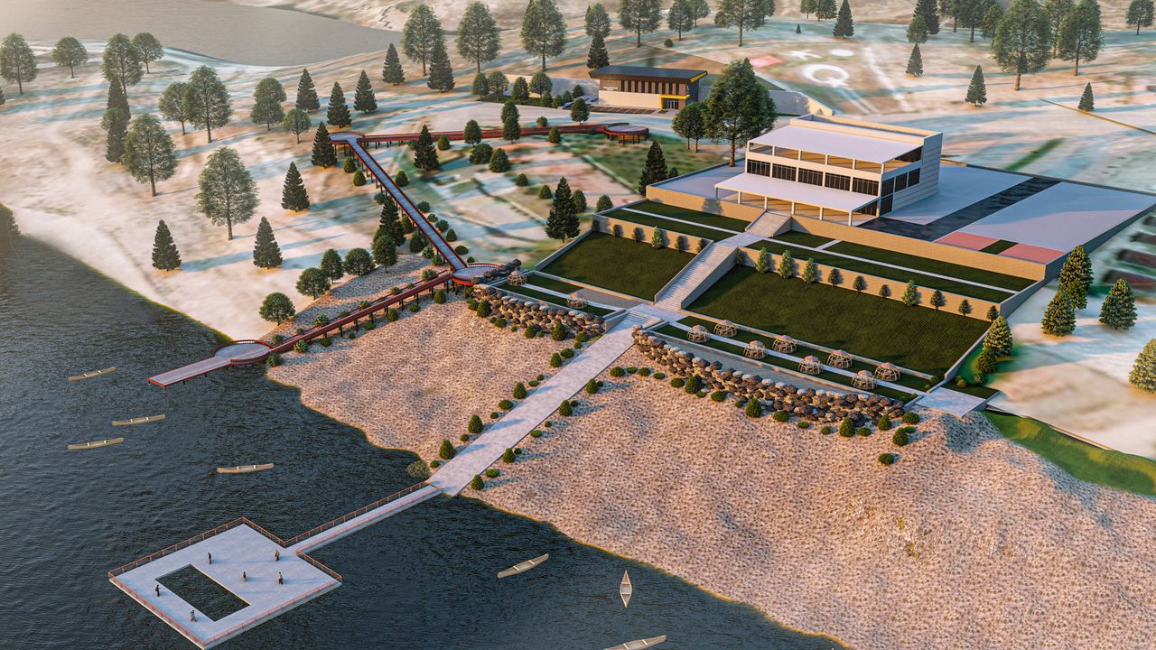 Yamula Barajı’nda Su Sporları Merkezi İnşaatı Başladı