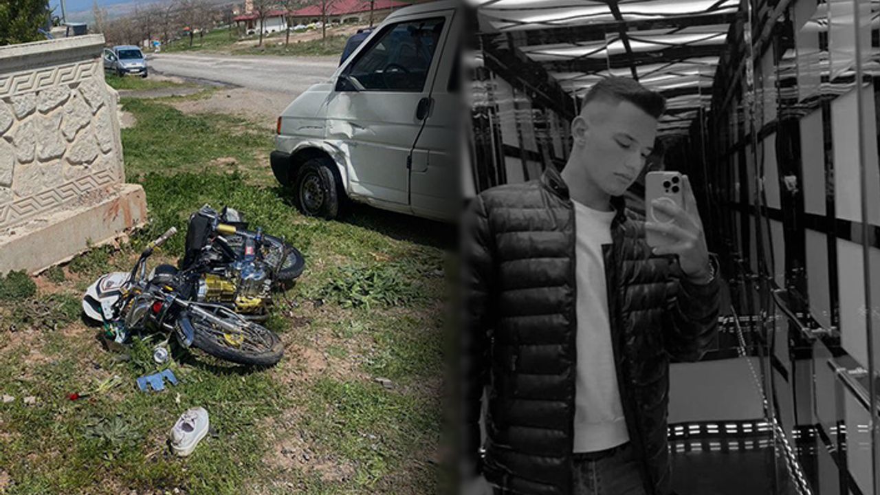 Genç Motosiklet Sürücüsü Hayatını Kaybetti