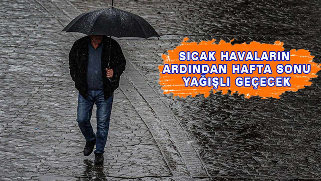 Kayseri’de Hafta Sonu Hava Yağışlı