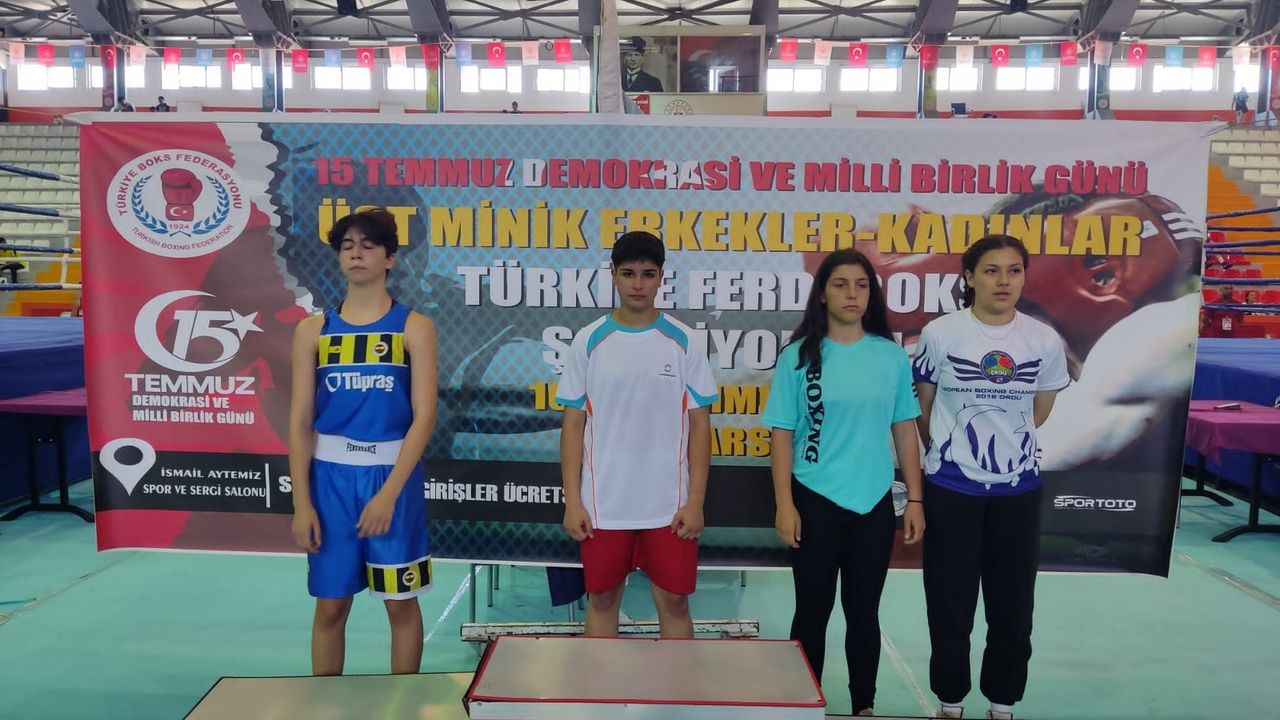 Kayserili Ayla Fırat, Türkiye şampiyonu oldu
