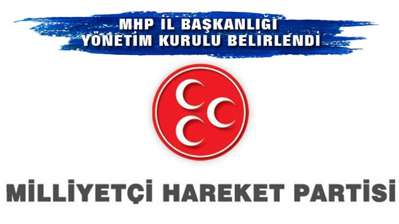 MHP Kayseri'de Yeni Düzen
