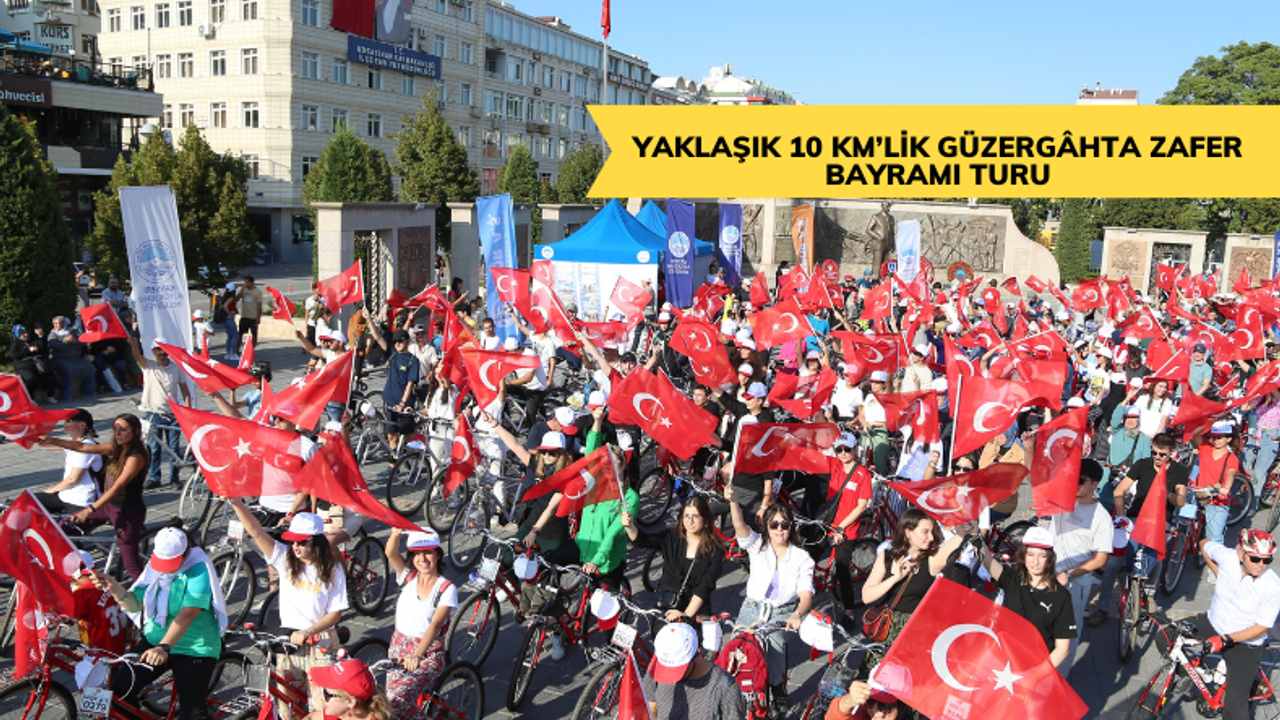Büyükşehir Spor A.Ş. Zafer Bayramı'na Özel Bisiklet Turu Düzenledi
