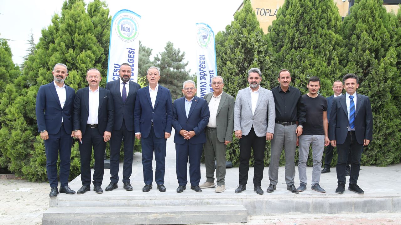 Akar ve Büyükkılıç'tan Sanayi Şehri Kayseri'de OSB Ziyaretleri