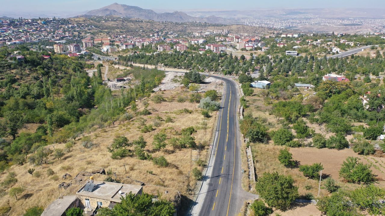 500 Milyonluk Erciyes Yolu’nda Çalışmalar Sürüyor