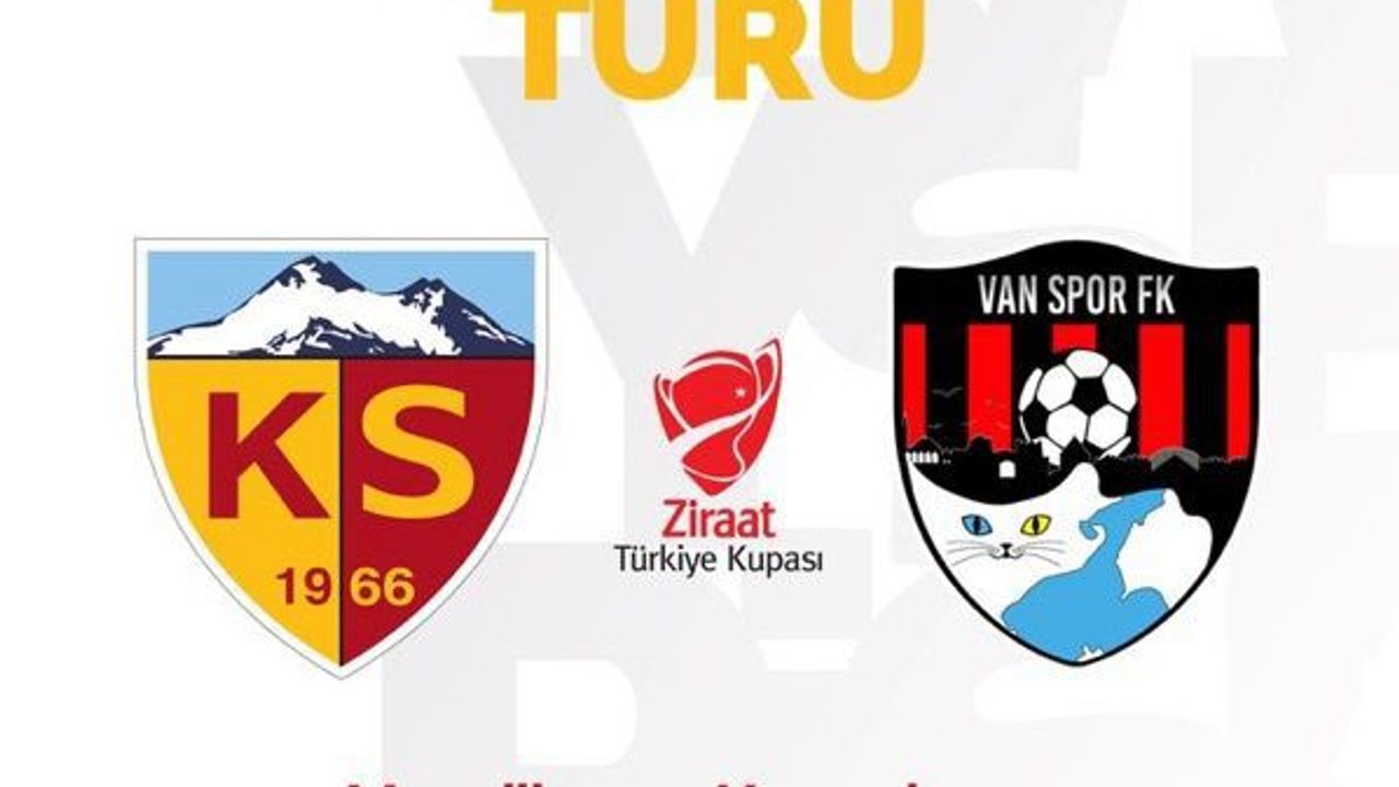 Kayserispor, Türkiye Kupası 4’üncü Tur’unda Vanspor İle Eşleşti