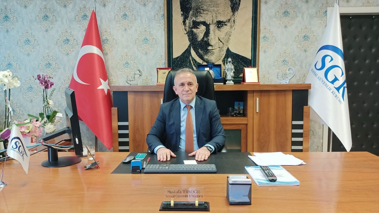 SGK İl Müdürlüğü’ne Atanan Türkoğlu Göreve Başladı