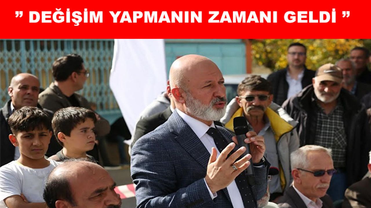 Başkan Çolakbayrakdar: “Argıncık, artık yeni bir mahalle olacak”