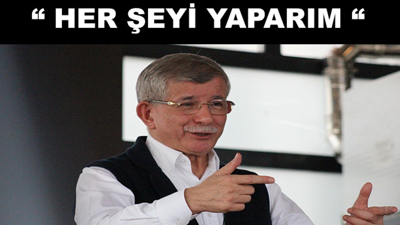 Davutoğlu: “Devlet darda olursa elimi taşın altına koyarım”