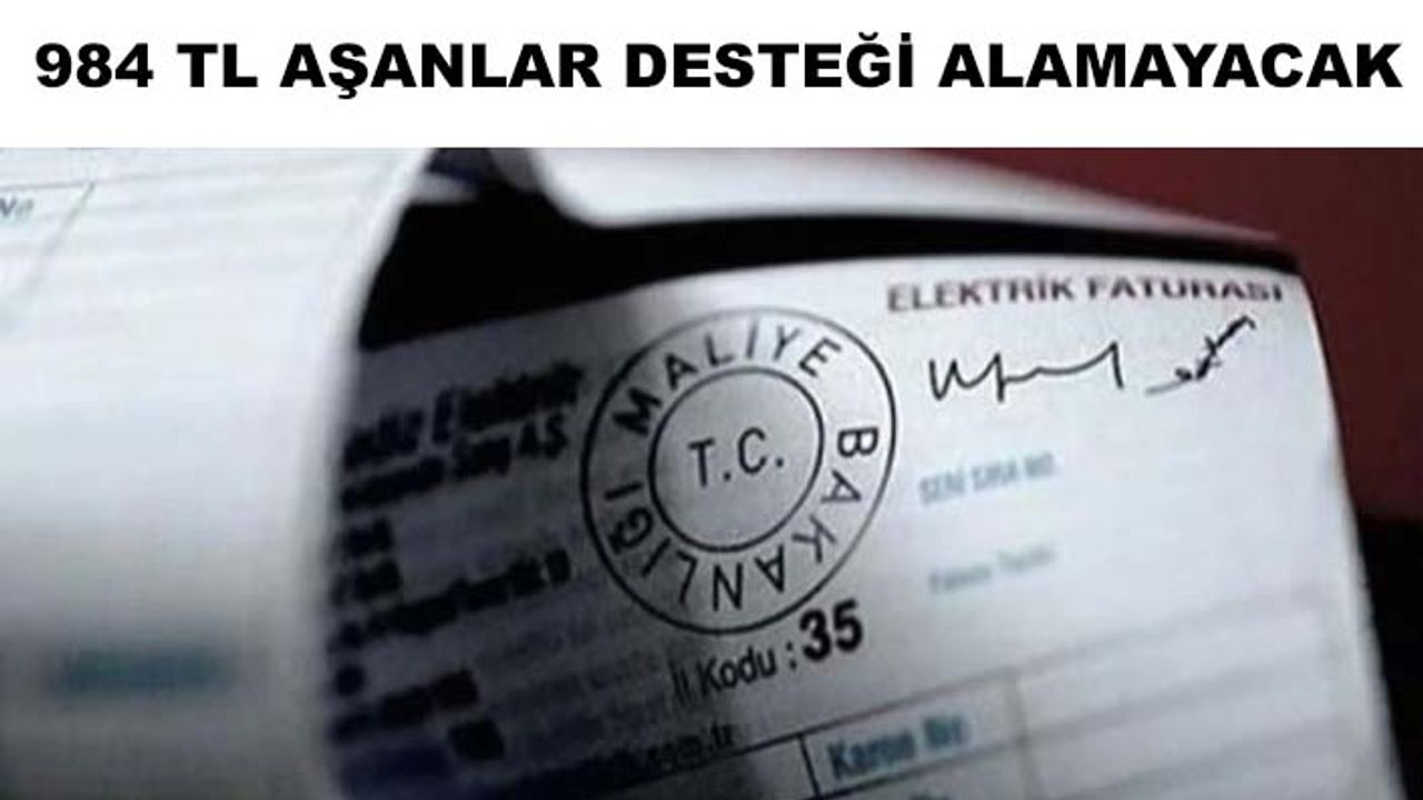 Elektrikte devlet desteğine düzenleme getirildi