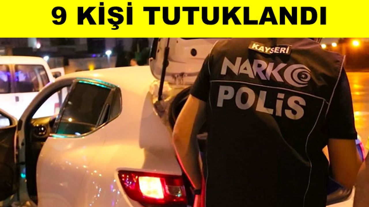 Polis ekiplerinden uyuşturucu operasyonu