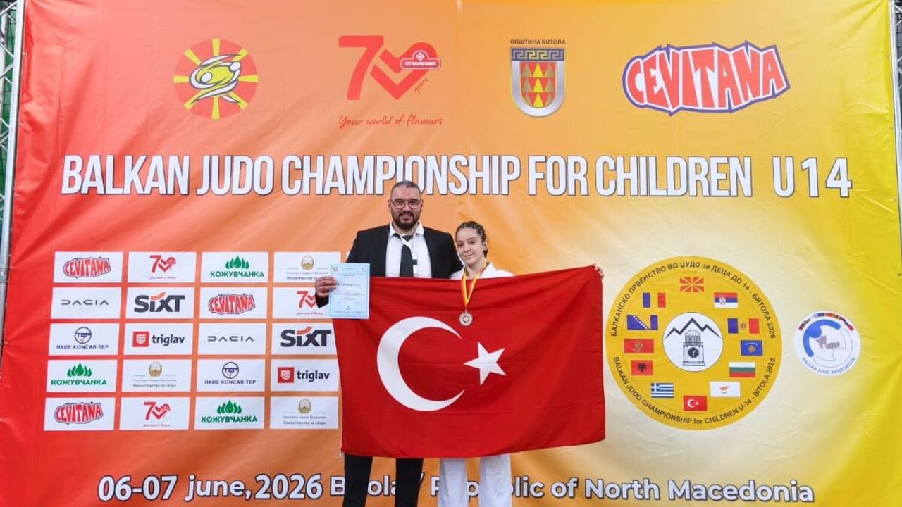 Milli Judocu Selda Beren Sarıkaya Balkan İkincisi Oldu