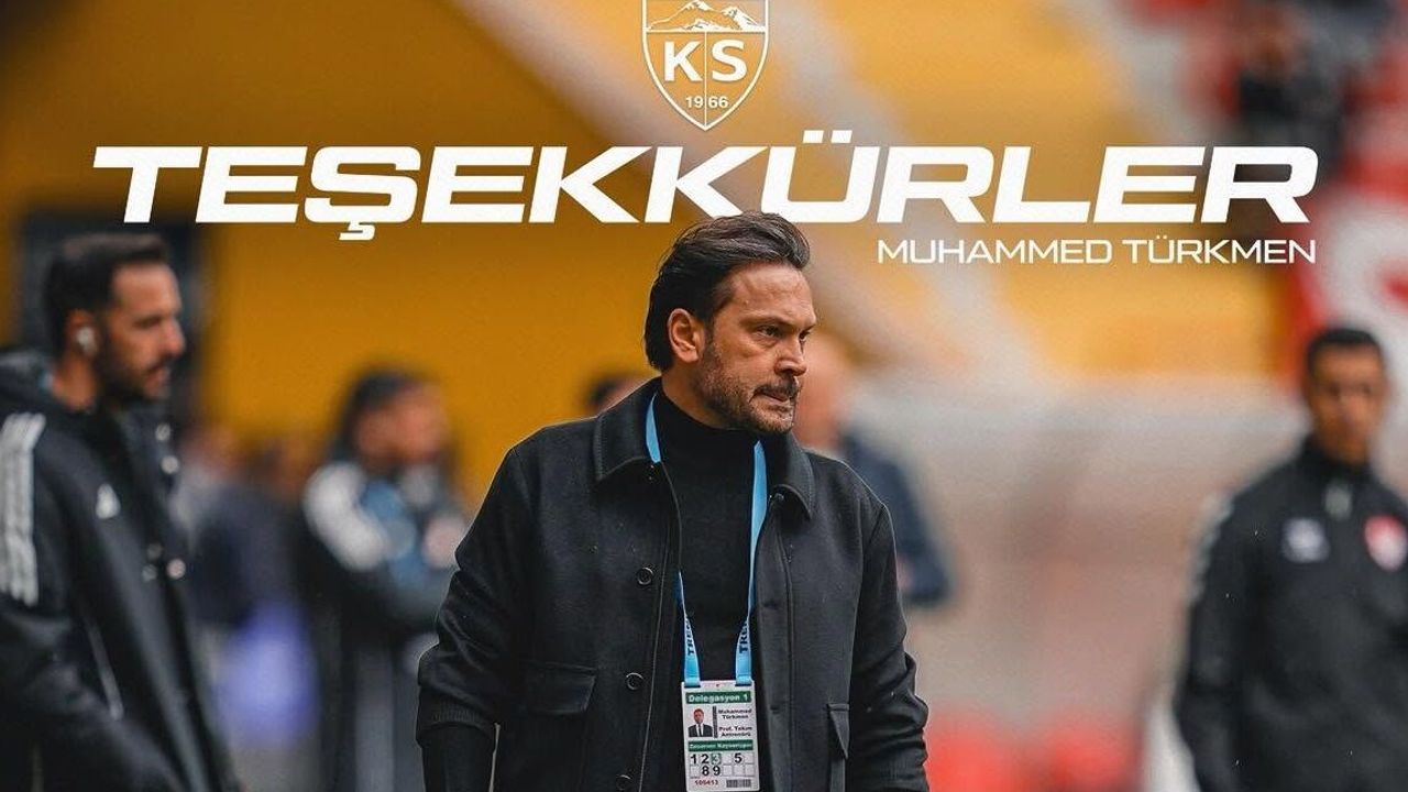 Kayserispor’da Muhammed Türkmen ile Yollar Ayrıldı