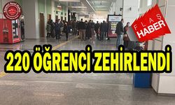 Kayseri’de 220 Öğrenci Zehirlendi