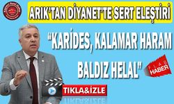 Milletvekili Arık, Diyanete Yüklendi