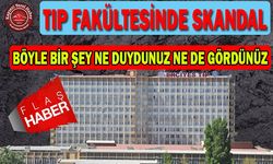 Tıp Fakültesinde Skandal!