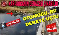 FLAŞ FLAŞ FLAŞ. Otomobil Dereye Uçtu: 2 Ölü