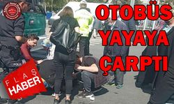 Otobüs Yayaya Çarptı