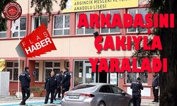 Şakalaştığı Sınıf Arkadaşını Çakıyla Yaraladı