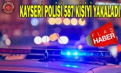 Aranan 587 Kişi Yakaladı