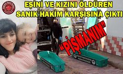 Eşi Ve Kızını Öldüren Sanık Hakim Karşısında