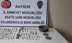 Kayseri'de Tarihi Eser Operasyonu