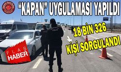 Kayseri’de ‘Kapan’ Uygulaması