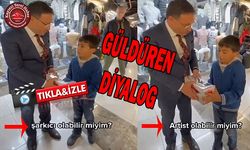 Vali Çiçek’in Çocukla Komik Diyalogu