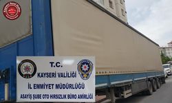 İSTANBUL’DAN ÇALINDI, KAYSERİ’DE BULUNDU