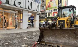 Bankalar Caddesi’ndeki çalışmalar devam ediyor