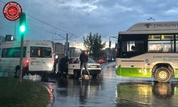 BÜYÜKŞEHİR’DE YAĞIŞ ŞEHRİ KÖTÜ ETKİLEDİ