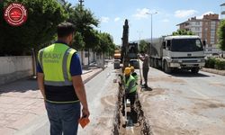 Develi'de içme suyu hatları yenileniyor