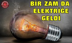 Elektriğe Zam Geldi