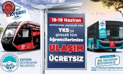 YKS öğrencilerine ücretsiz toplu ulaşım