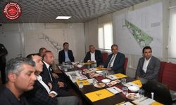 Bakan Kurum İle Başkan Büyükkılıç’tan Millet Bahçesi’nde İnceleme