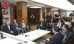BAŞKAN BÜYÜKKILIÇ, OSB’NİN YENİ YÖNETİMİNİ AĞIRLADI