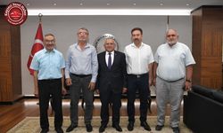 Başkan Büyükkılıç’a Hacılar Belediye Başkanı Özdoğan ve STK’lardan Ziyaret