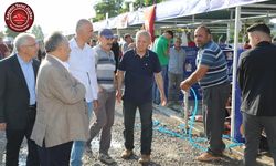 BAŞKAN YALÇIN KURBAN PAZARINI ZİYARET ETTİ