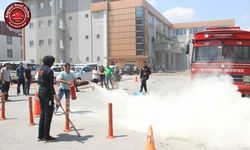 ERCİYES TEKNOPARK’TA YANGIN SÖNDÜRME EĞİTİMİ VERİLDİ