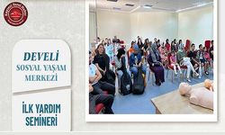 KAYMEK’TEN İLÇELERDE İLK YARDIM SEMİNERİ