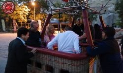 Bünyan Kaymakamı Gülen, Soğanlı’da Balon Turu Yaptı