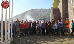 Erciyes'e düzenlenen zirve tırmanışı başarıyla tamamlandı