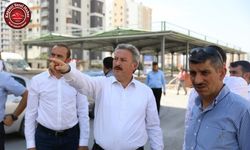 ESNAF TOKİ BÖLGESİ’NE HİZMET ATAĞI DEVAM EDİYOR