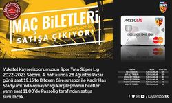 Kayserispor – Giresunspor Maçının Bileti Satışa Çıkıyor